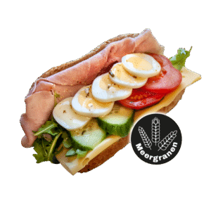 Meergranen bol luxe belegd