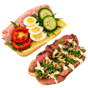 Koud belegde broodjes